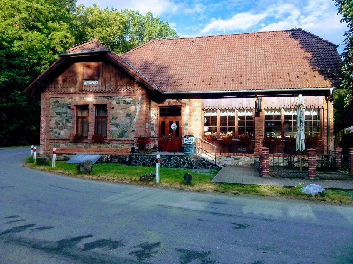 Penzion Pacovka Hotel Chynov Kültér fotó